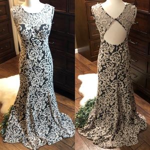 Betsey Adams Lace gown